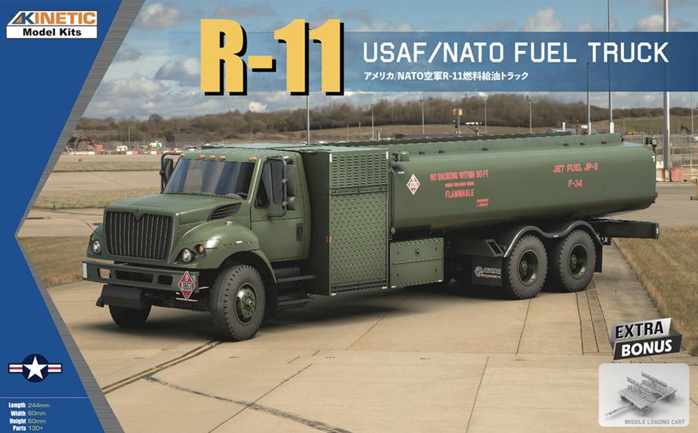 R-11 USAF/NATO Fuel Truck With Missile Loading Cart