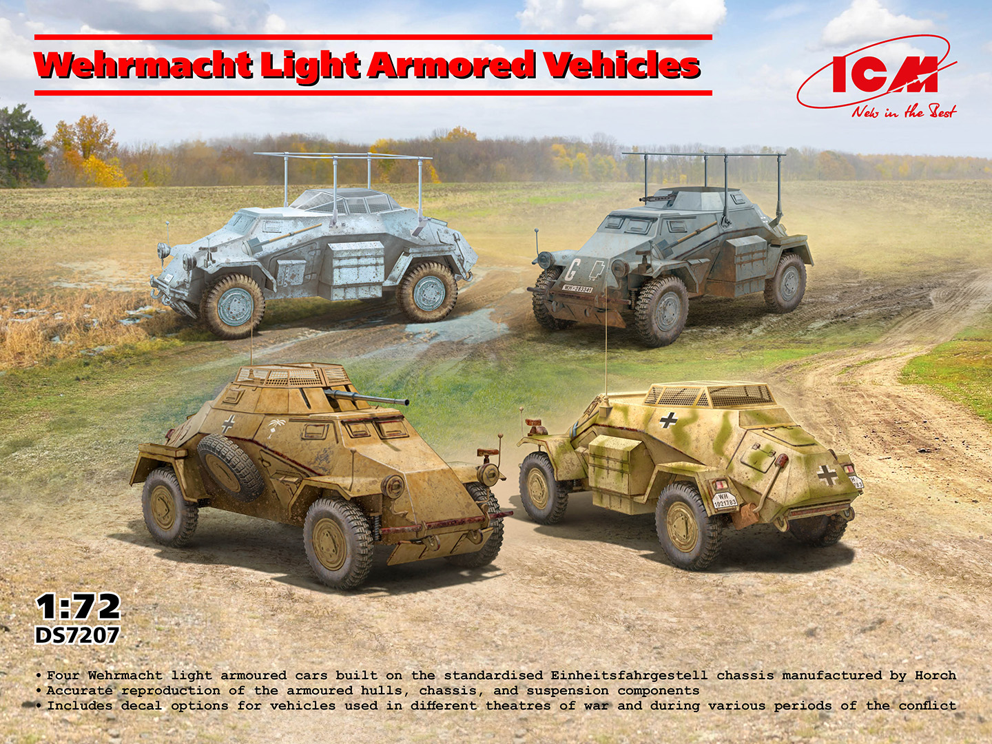 German 8ton Semi Track 3.7 cm FLAK 37 Sd.Kfz.7/2 Armored cab type