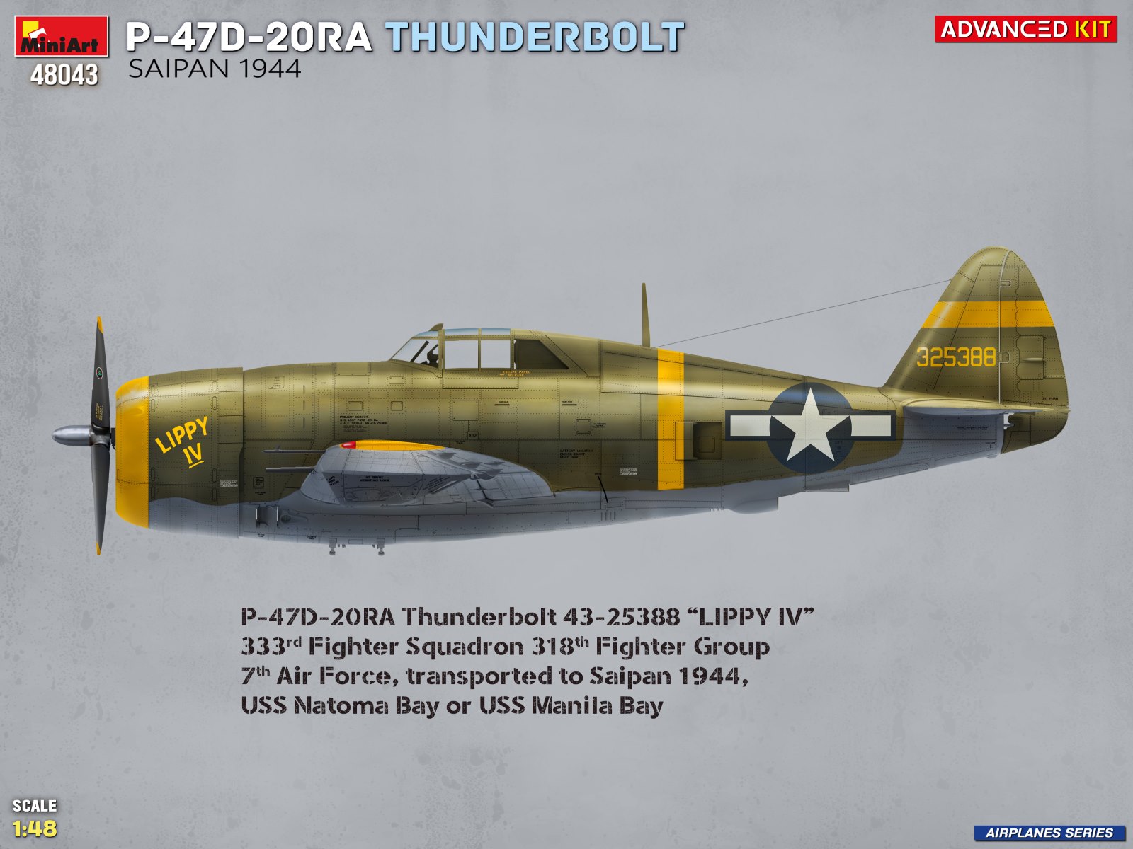 P-47D-20RA THUNDERBOLT SAIPAN 1944 ADVANCED KIT – Image 6