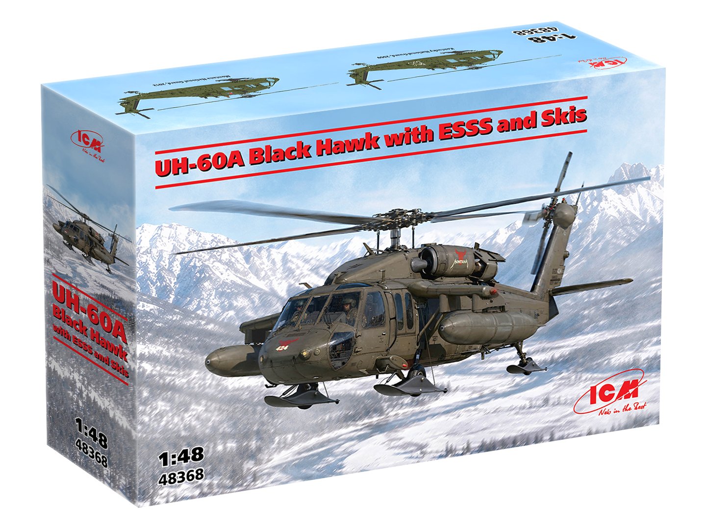 UH-60A Black Hawk with ESSS and Skis – Image 15