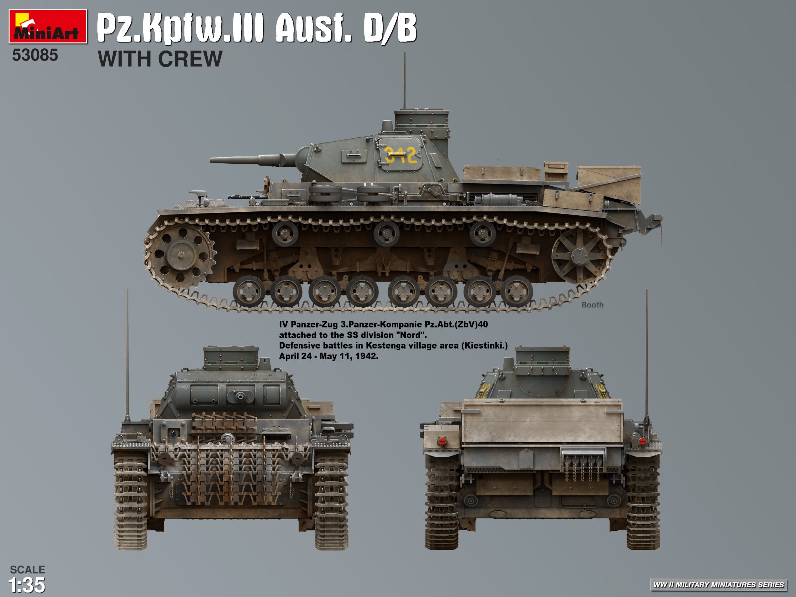 Pz.Kpfw.III Ausf. D/B WITH CREW – Image 8