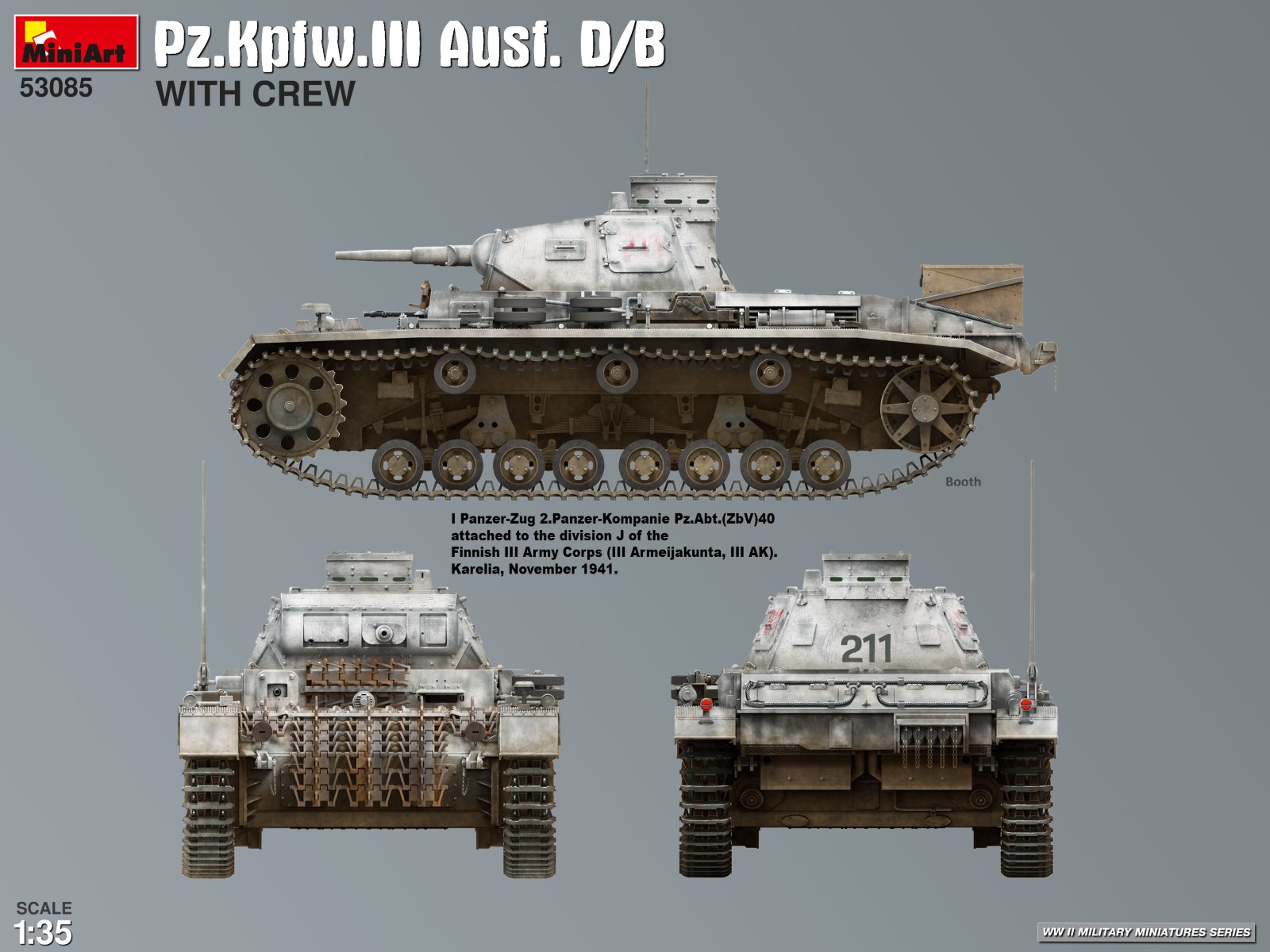 Pz.Kpfw.III Ausf. D/B WITH CREW – Image 9