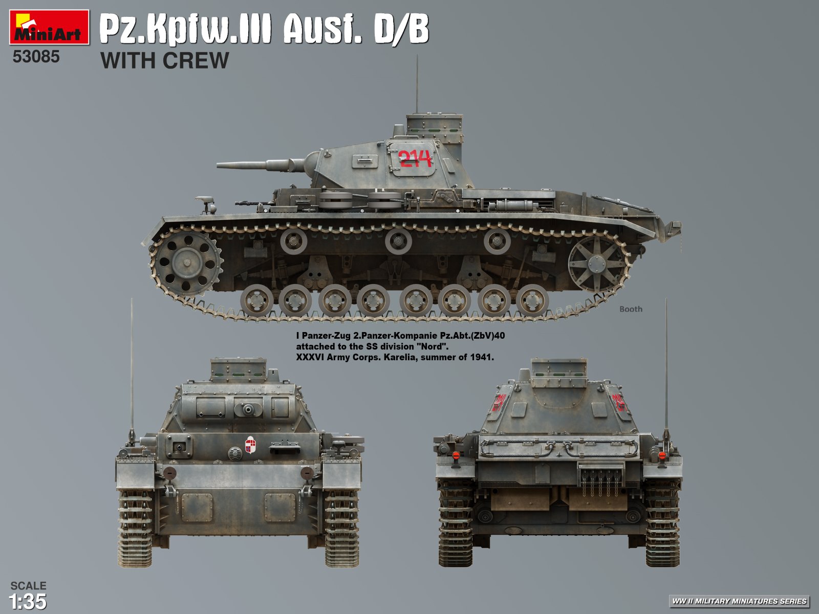 Pz.Kpfw.III Ausf. D/B WITH CREW – Image 10
