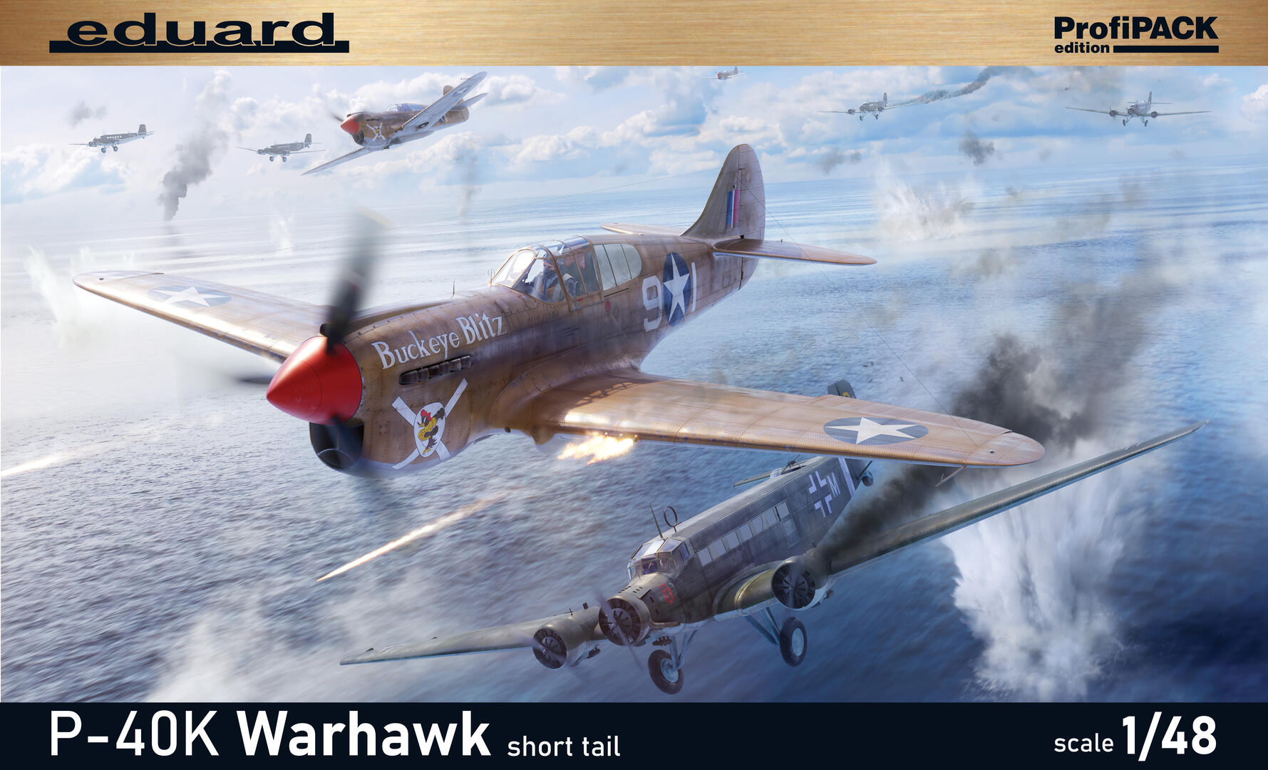 P-40K Warhawk short tail ProfiPACK edition