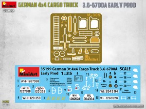 GERMAN 3T 4×4 CARGO TRUCK 3.6-6700A EARLY PROD – Image 3