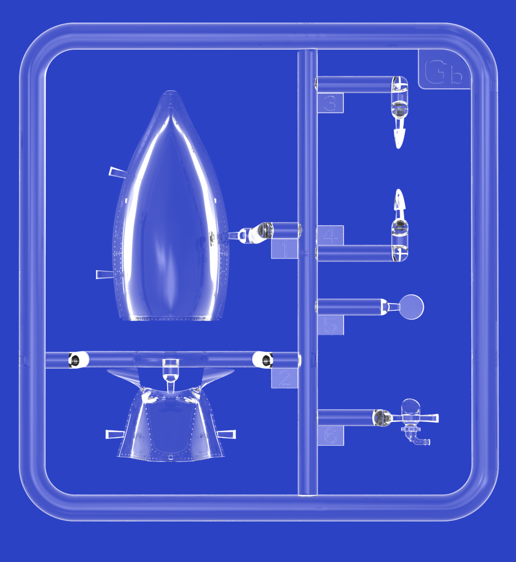 P-47M THUNDERBOLT DORSAL FIN ADVANCED KIT – Image 3