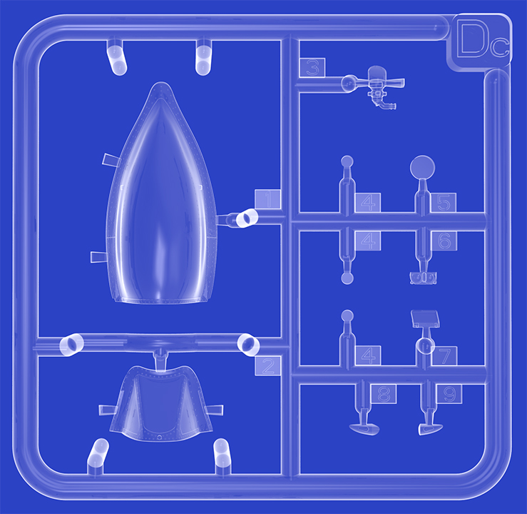 P-47M THUNDERBOLT DORSAL FIN ADVANCED KIT – Image 2