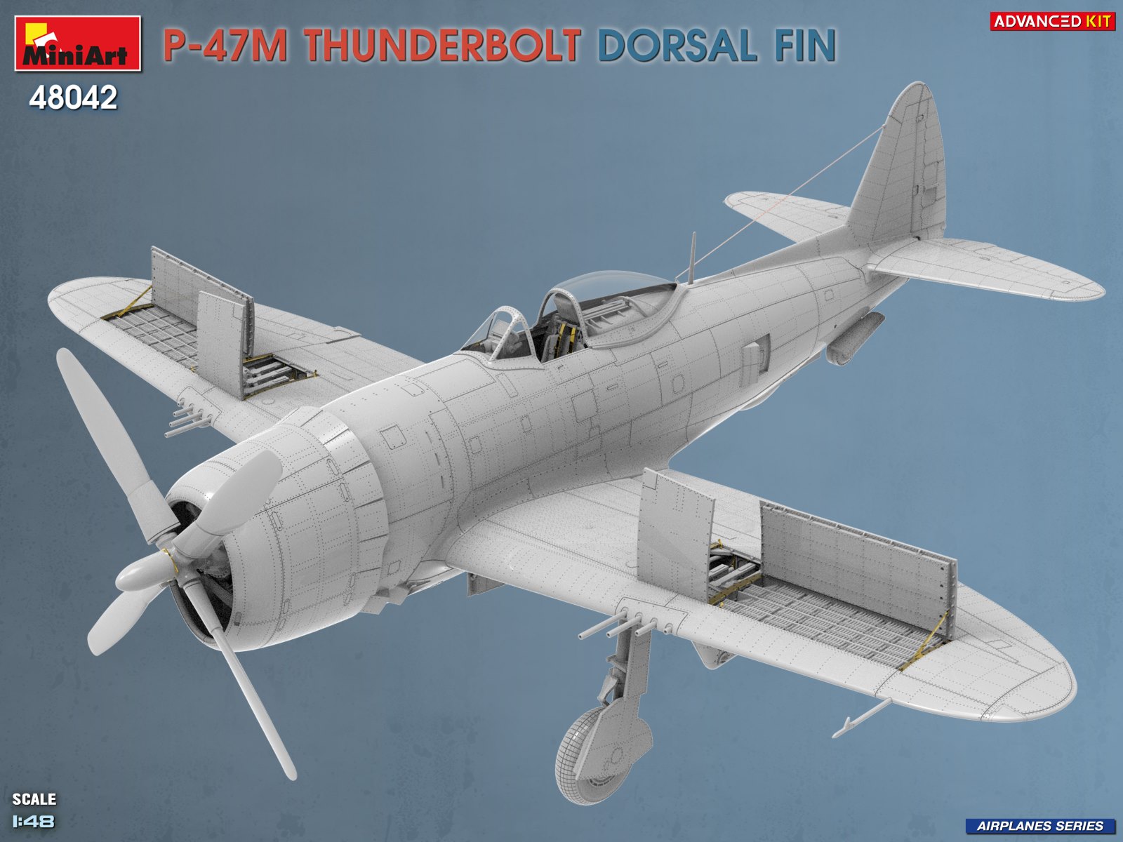P-47M THUNDERBOLT DORSAL FIN ADVANCED KIT – Image 8