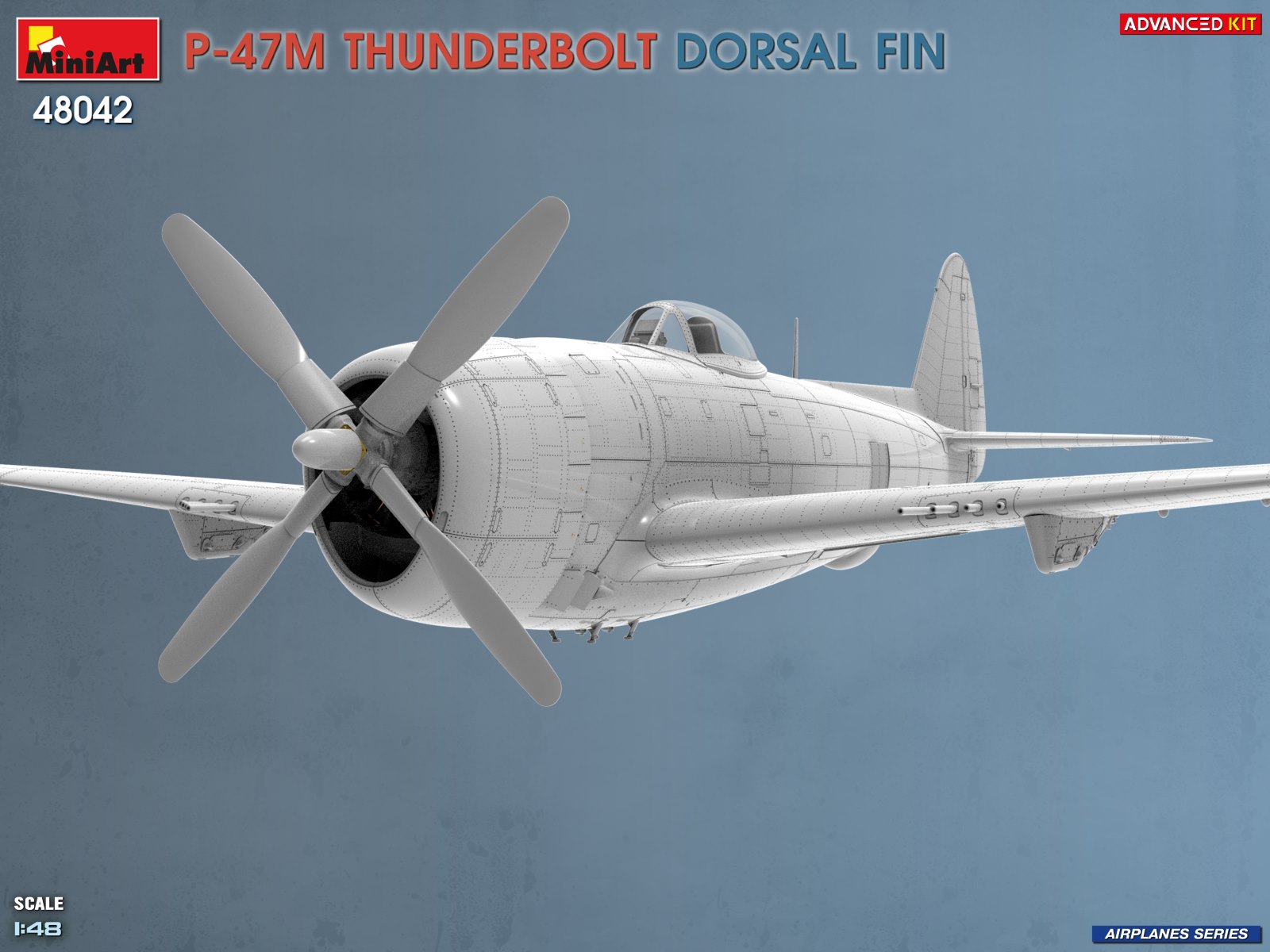 P-47M THUNDERBOLT DORSAL FIN ADVANCED KIT – Image 17