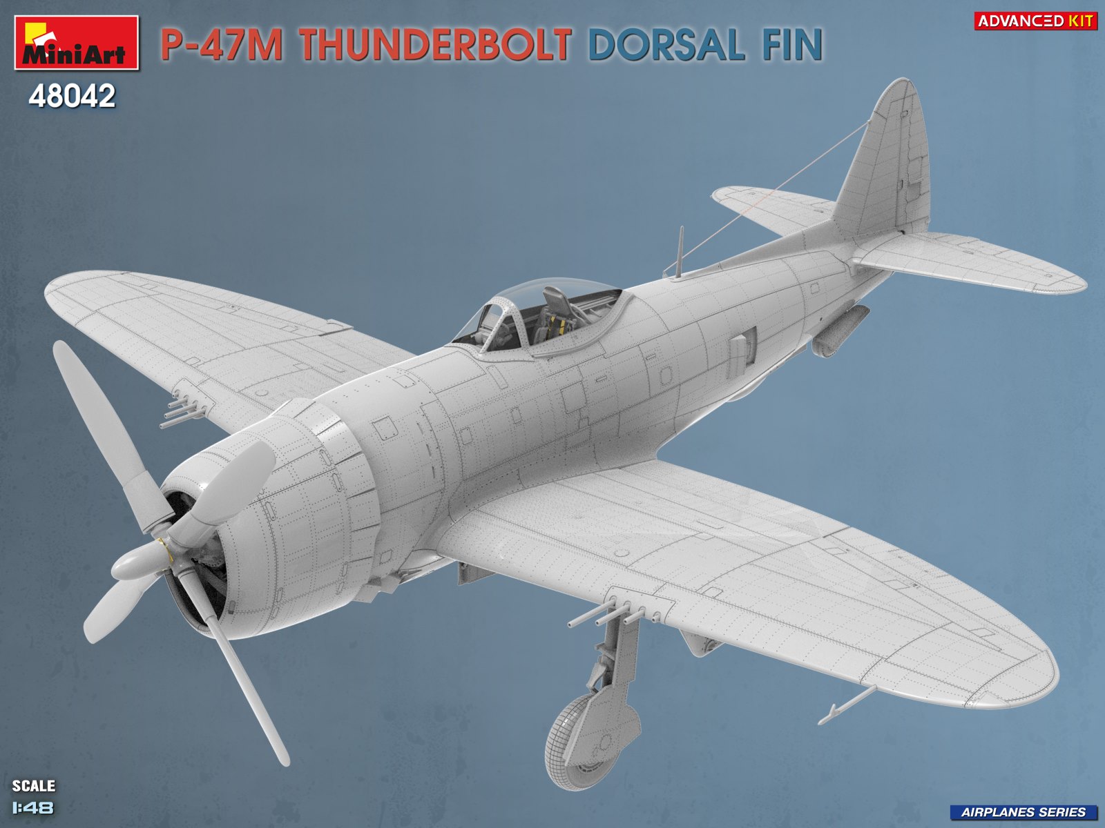 P-47M THUNDERBOLT DORSAL FIN ADVANCED KIT – Image 9