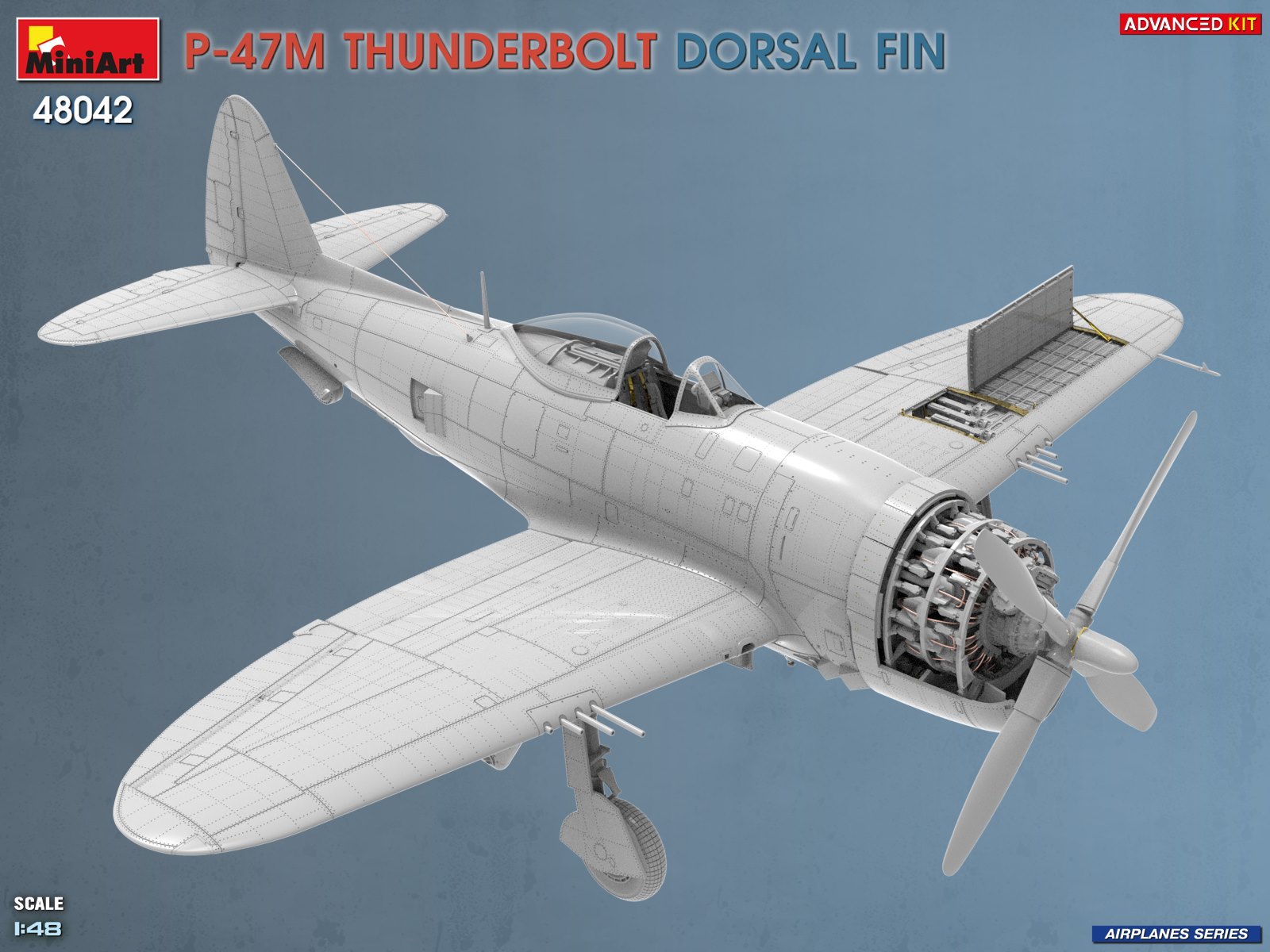 P-47M THUNDERBOLT DORSAL FIN ADVANCED KIT – Image 11