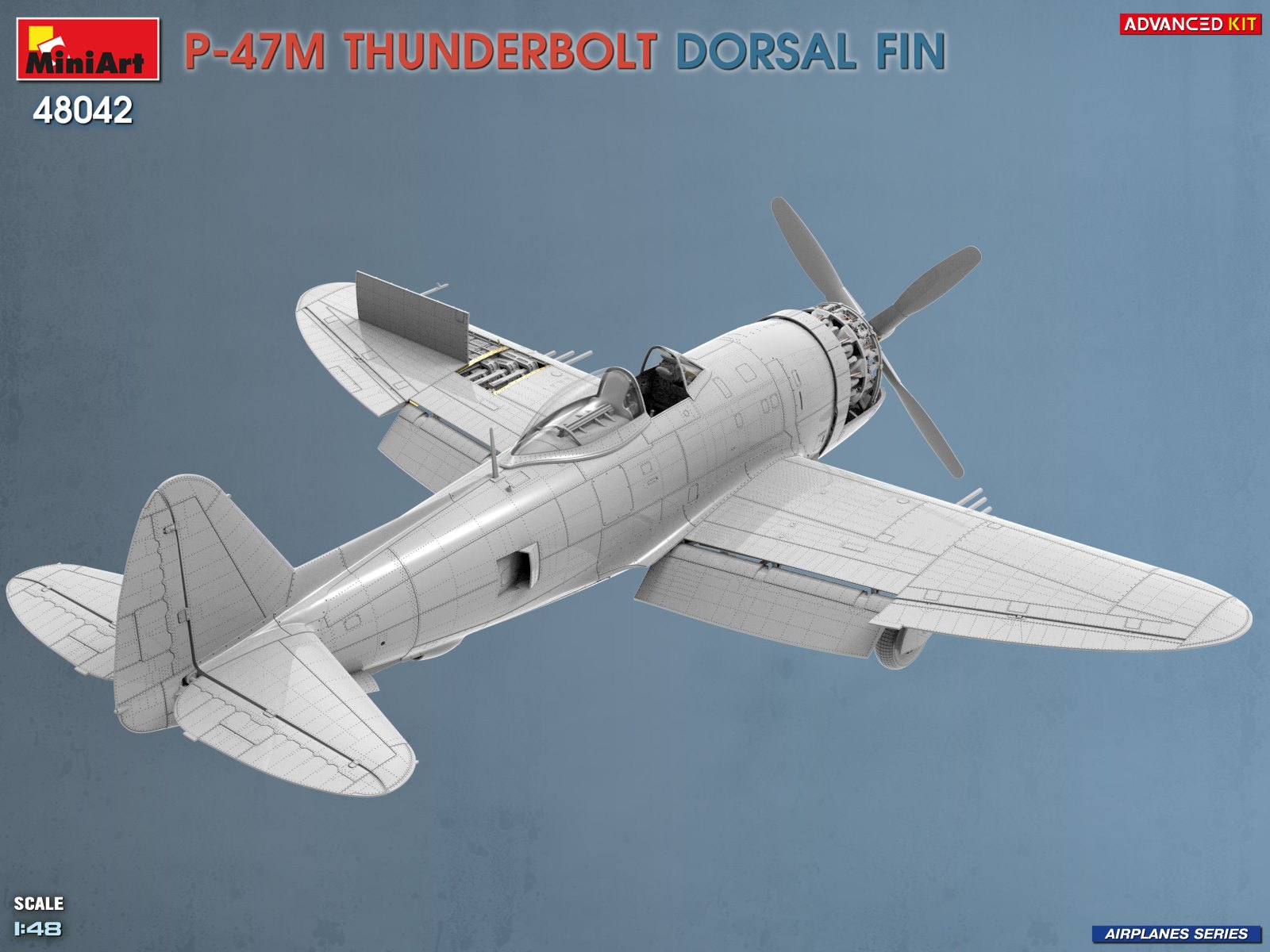 P-47M THUNDERBOLT DORSAL FIN ADVANCED KIT – Image 12
