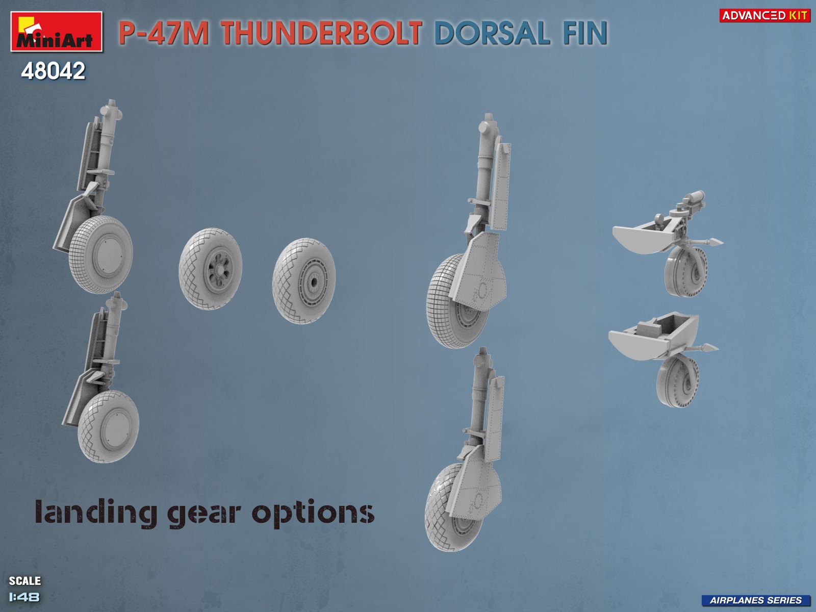 P-47M THUNDERBOLT DORSAL FIN ADVANCED KIT – Image 14
