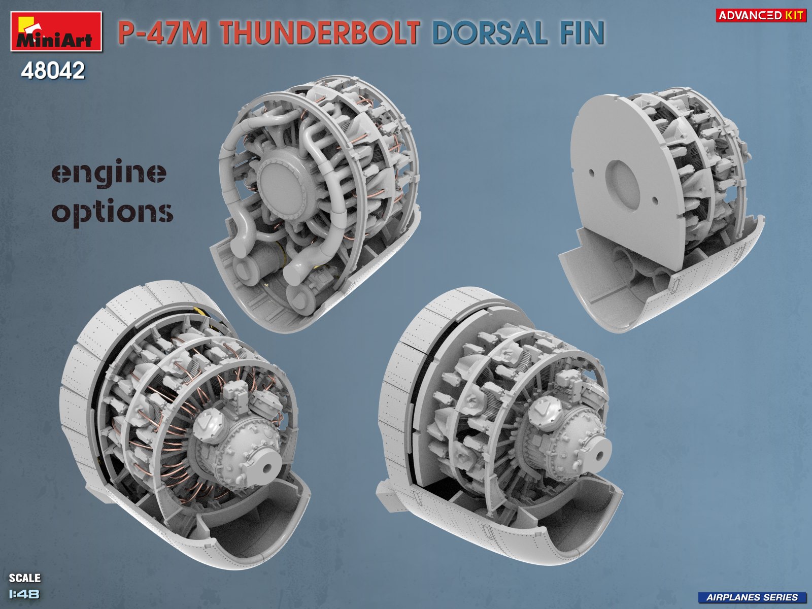 P-47M THUNDERBOLT DORSAL FIN ADVANCED KIT – Image 15