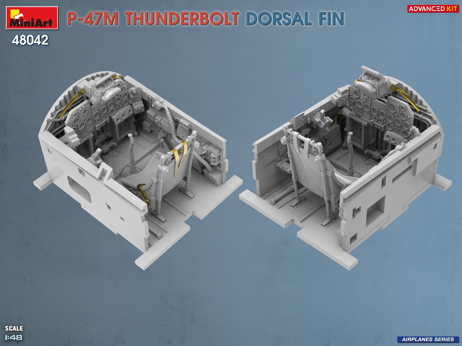 P-47M THUNDERBOLT DORSAL FIN ADVANCED KIT – Image 16