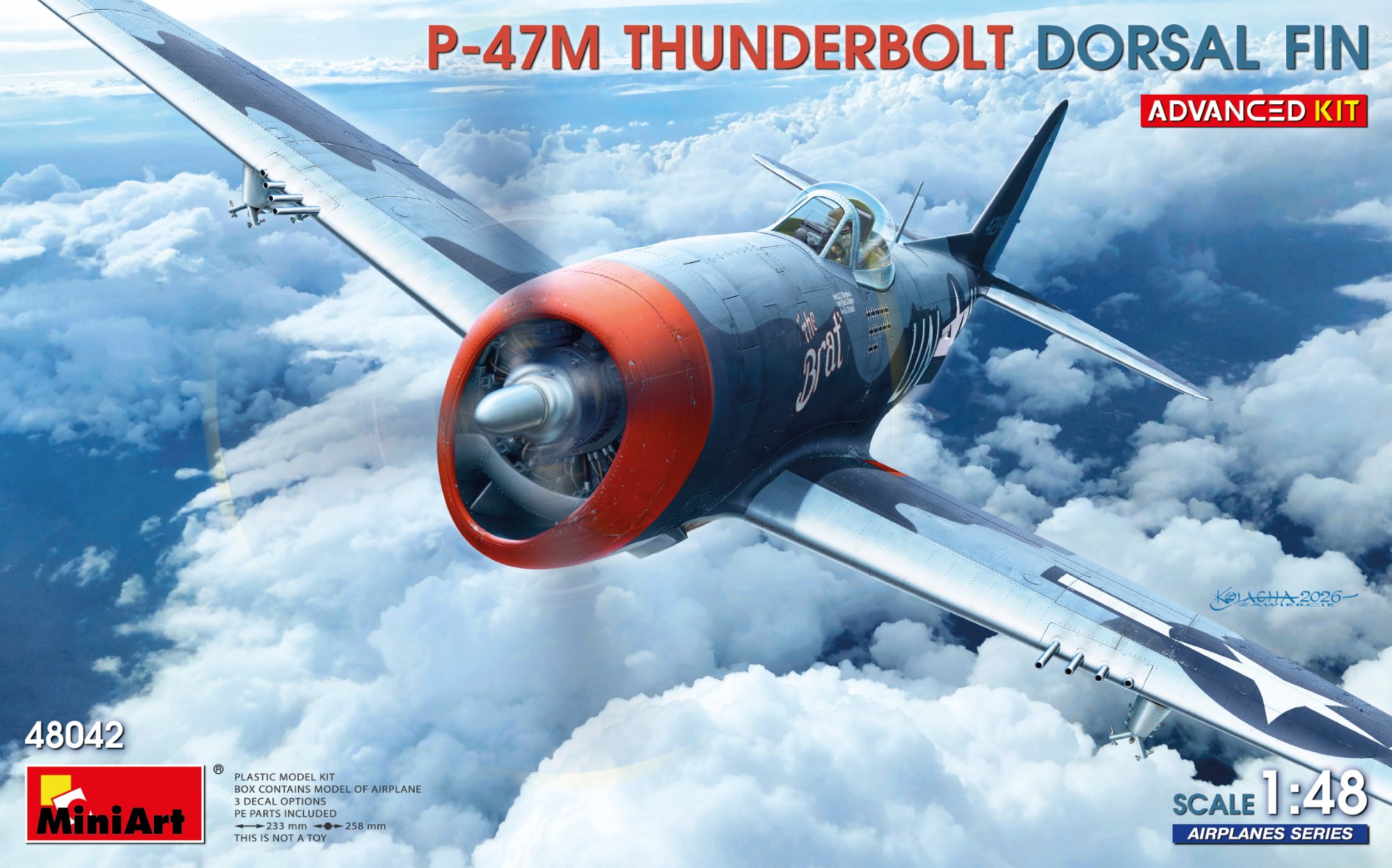 P-47M THUNDERBOLT DORSAL FIN ADVANCED KIT