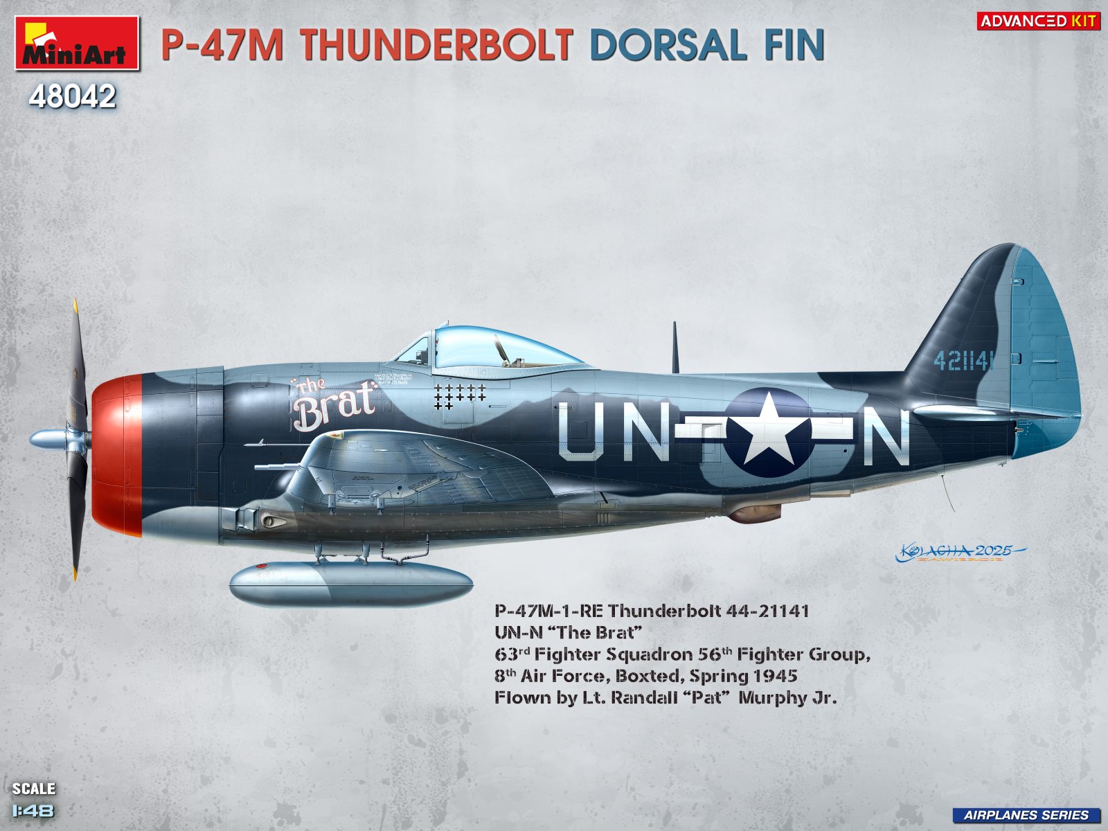 P-47M THUNDERBOLT DORSAL FIN ADVANCED KIT – Image 4