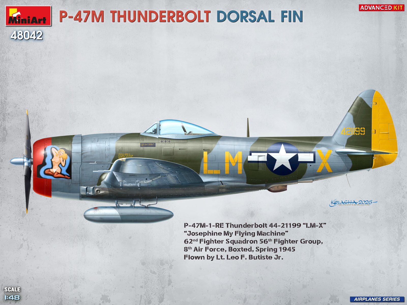P-47M THUNDERBOLT DORSAL FIN ADVANCED KIT – Image 6