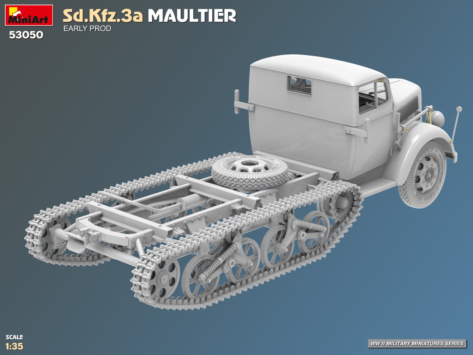 Sd.Kfz.3a Maultier Early Prod – Image 7