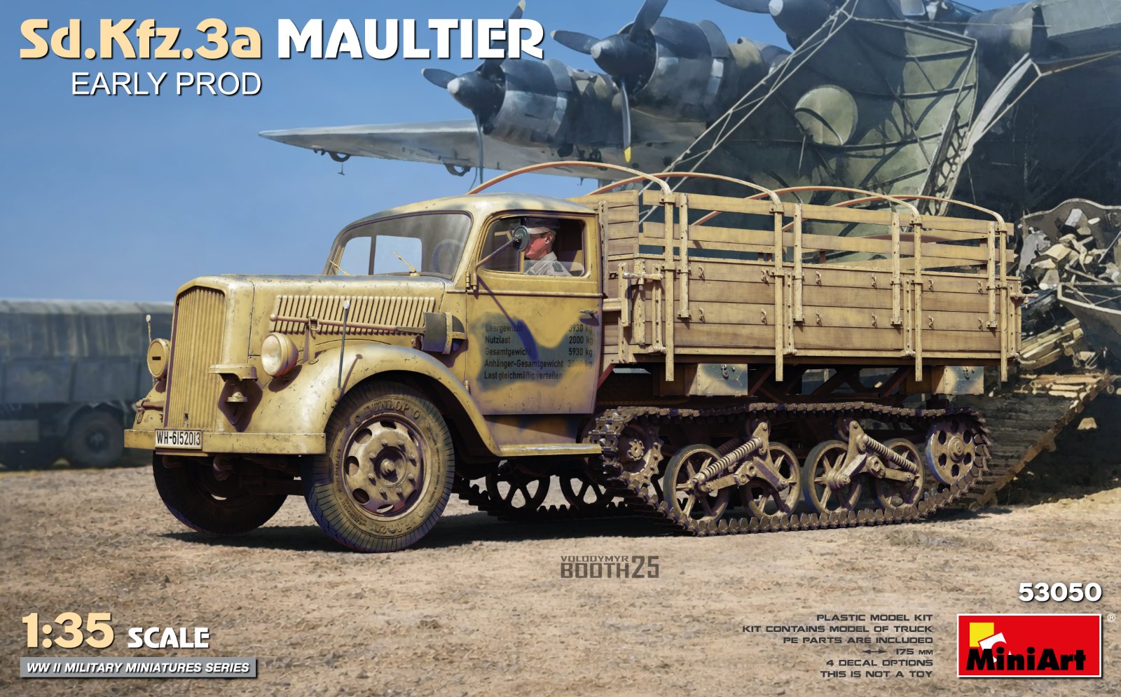 Sd.Kfz.3a Maultier Early Prod