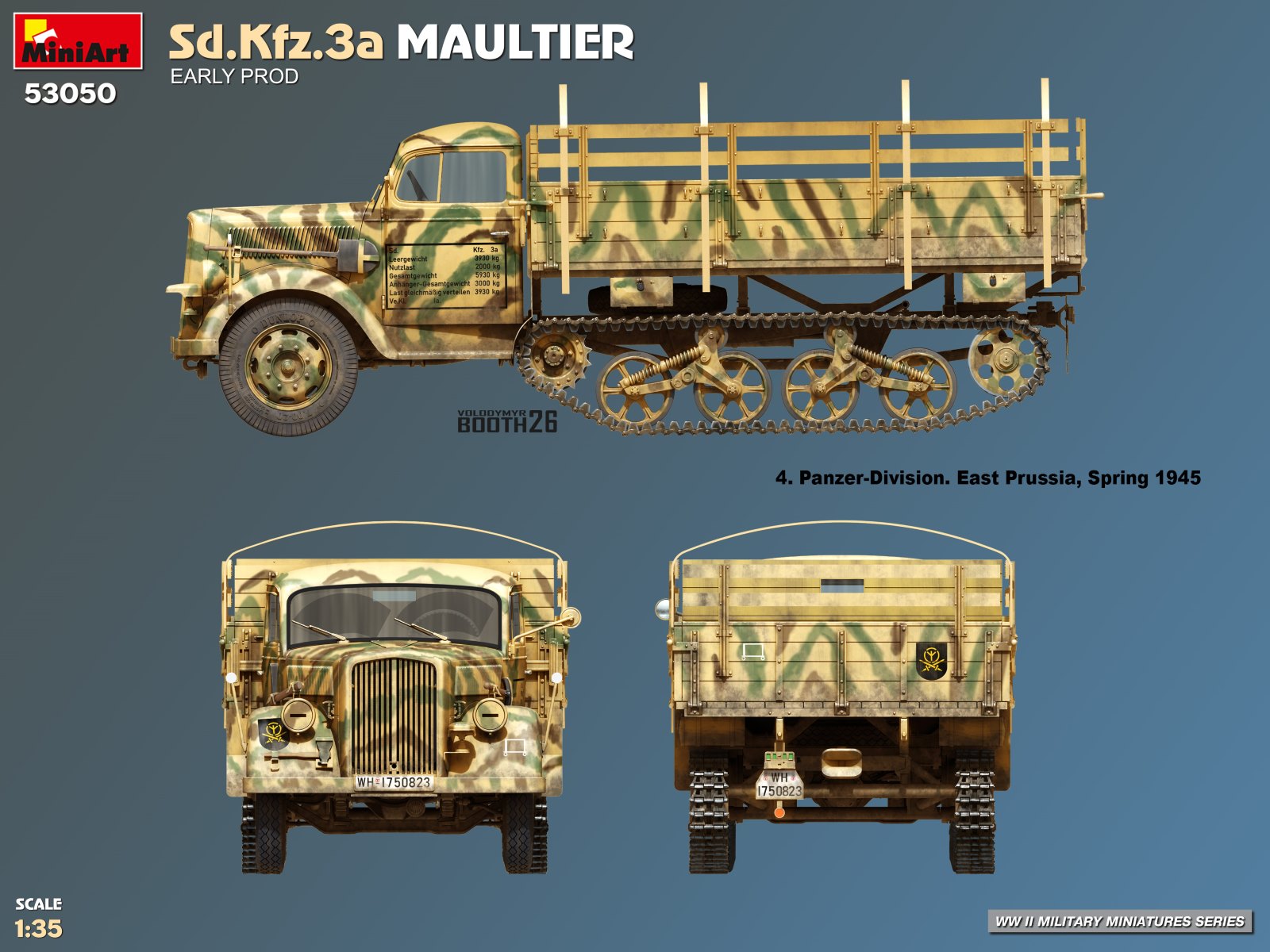 Sd.Kfz.3a Maultier Early Prod – Image 13