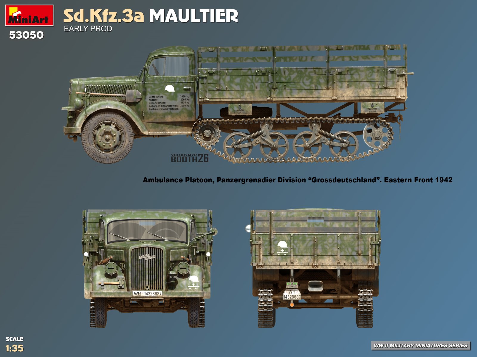 Sd.Kfz.3a Maultier Early Prod – Image 15