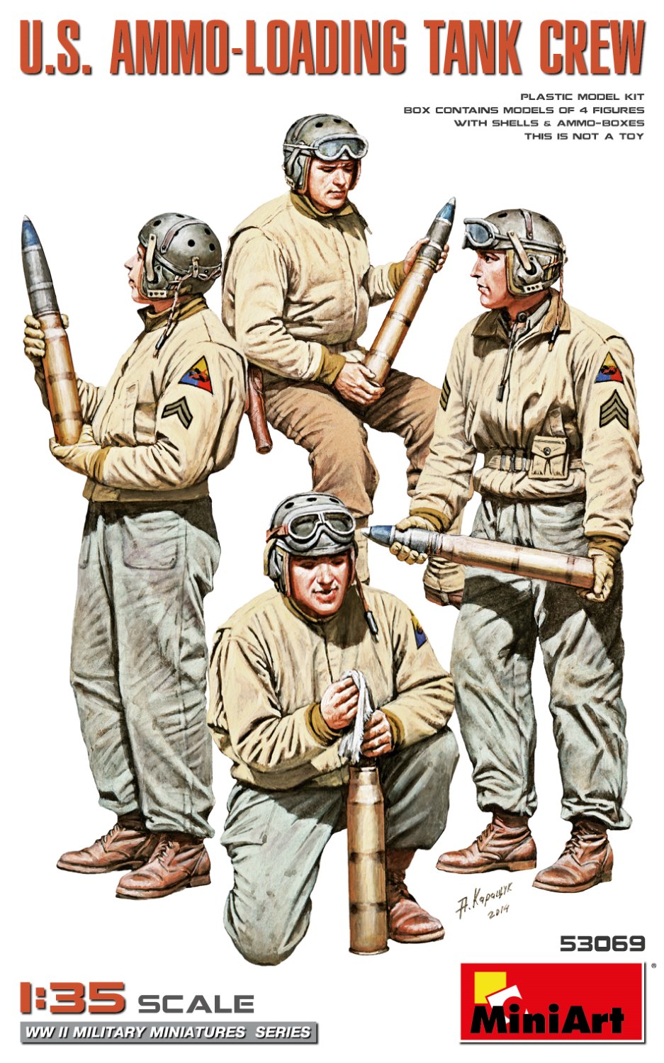 U.S. AMMO-LOADING TANK CREW