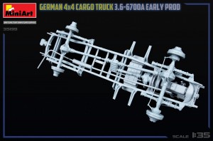 GERMAN 3T 4×4 CARGO TRUCK 3.6-6700A EARLY PROD – Image 10
