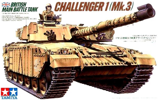 British MBT Challenger 1 Mk3