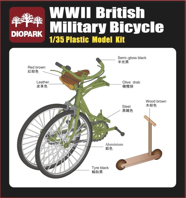 WWII British Military Bicycle – Image 2