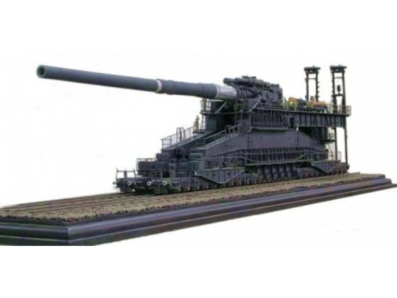 WWII GERMAN DORA SUPER HEAVY RAILWAY GUN – Image 2